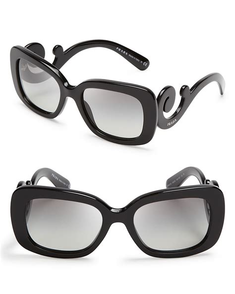 prada baroque sunglasses rectangular|prada baroque sunglasses sale.